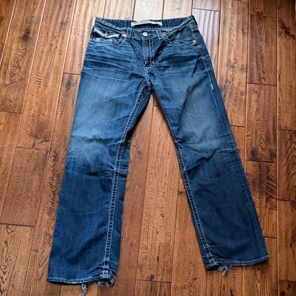 Big Star Men's Relaxed Fit Indigo Jeans